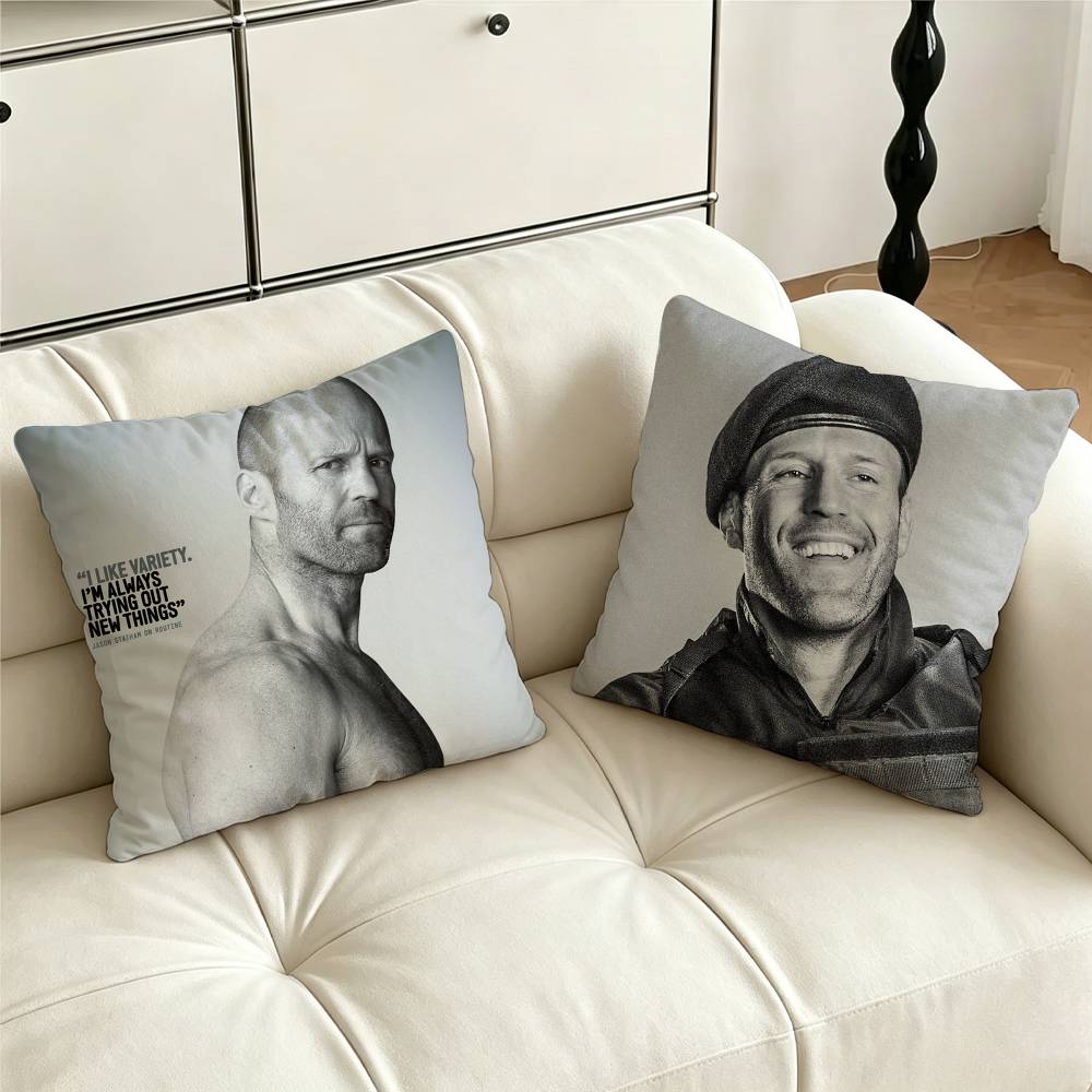 Home.Textiles Cushion - j-Jason Statham Action_Star 베개 커버 패턴