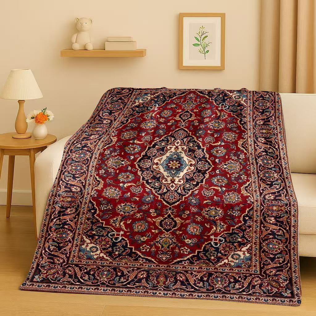 3D 고급 페르시아 터키 보헤미안 플란넬 담요, 매우  - Luxury Home Textiles Usa 리뷰 및 가격