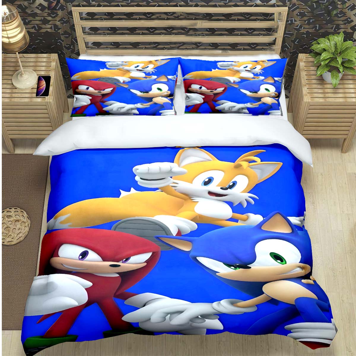 패션 만화 캐릭터 프린트 침구 세트 이불 커버 컴포터  - Bed Sheet Microfiber 리뷰 및 가격