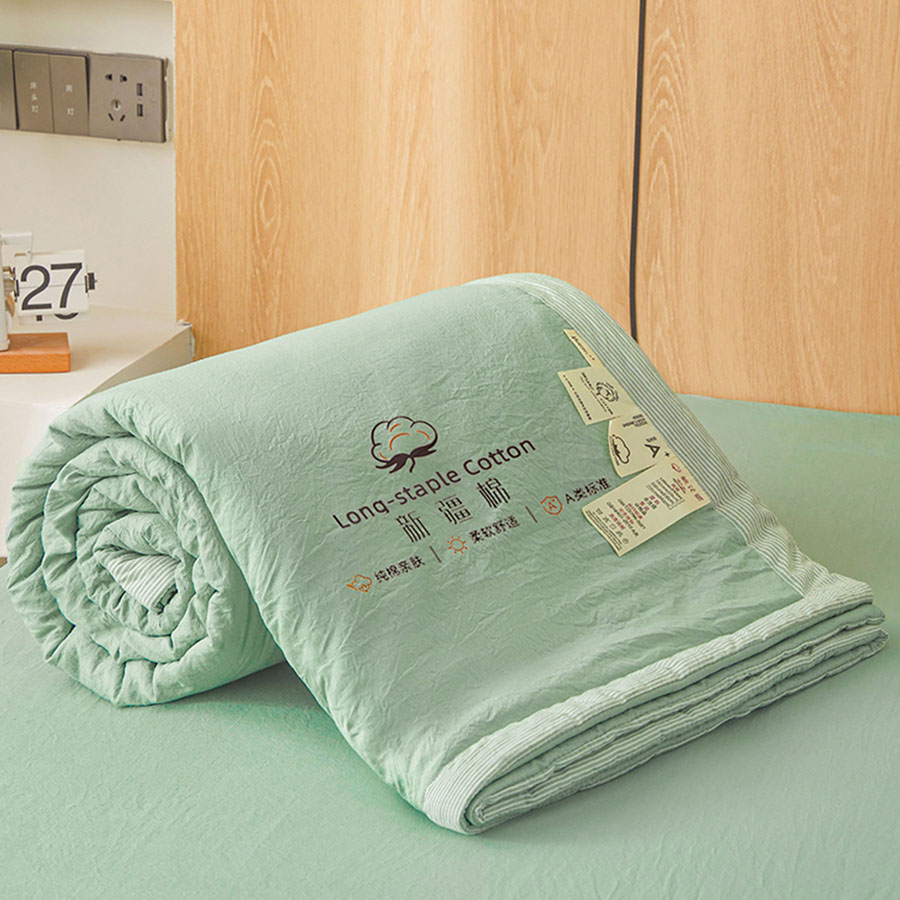 마이크로화이버 여름 누빔 이불, 단색 경량 에어컨 이불 - Bed Sheet Microfiber 리뷰 및 가격