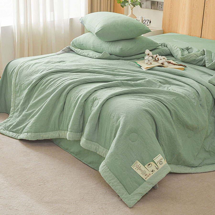 마이크로화이버 여름 누빔 이불, 단색 경량 에어컨 이불 - Bed Sheet Microfiber 리뷰 및 가격