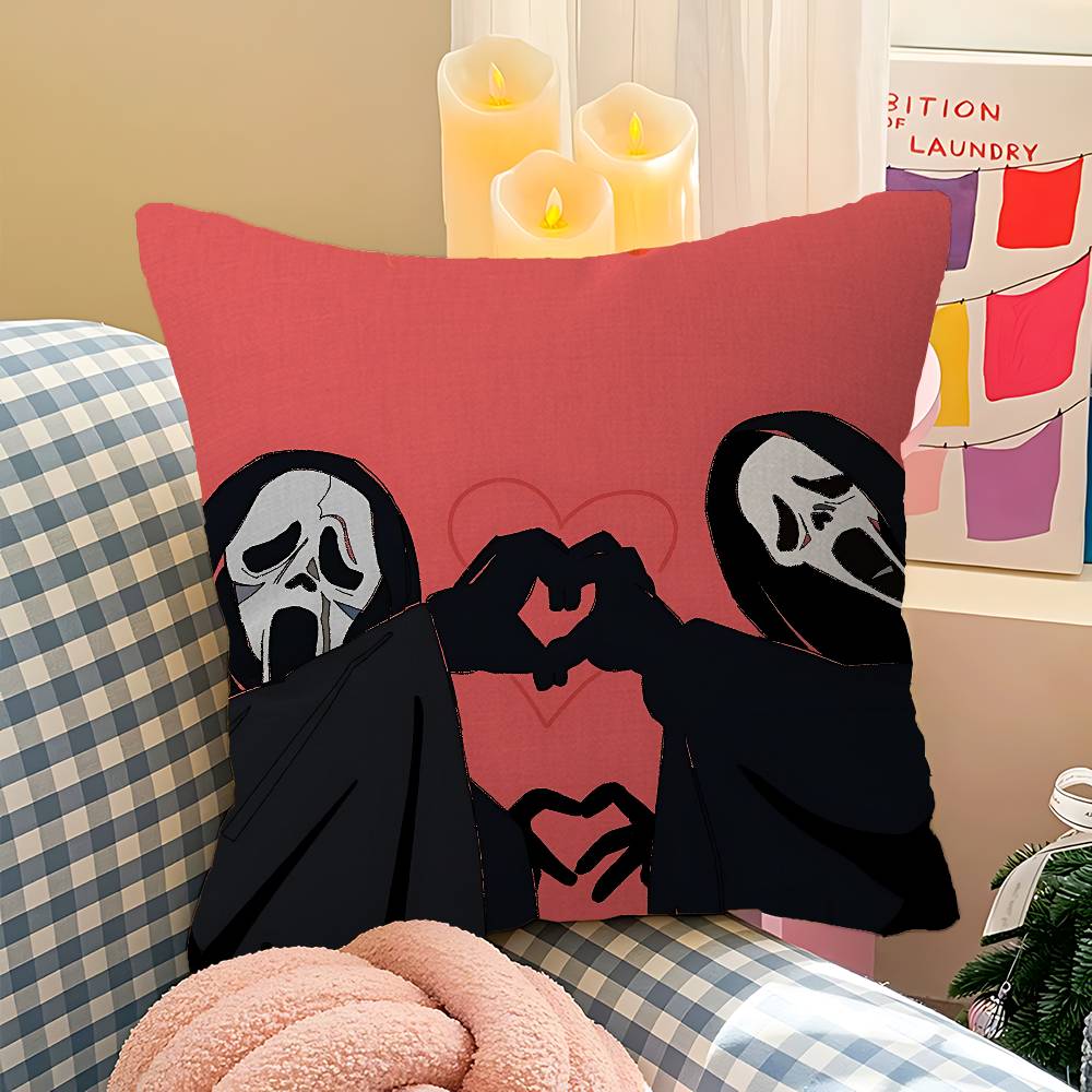 S-SCREAMS 공포 영화 베개 선물 홈 오피스 장식 - Home.Textiles Cushion 리뷰 및 가격