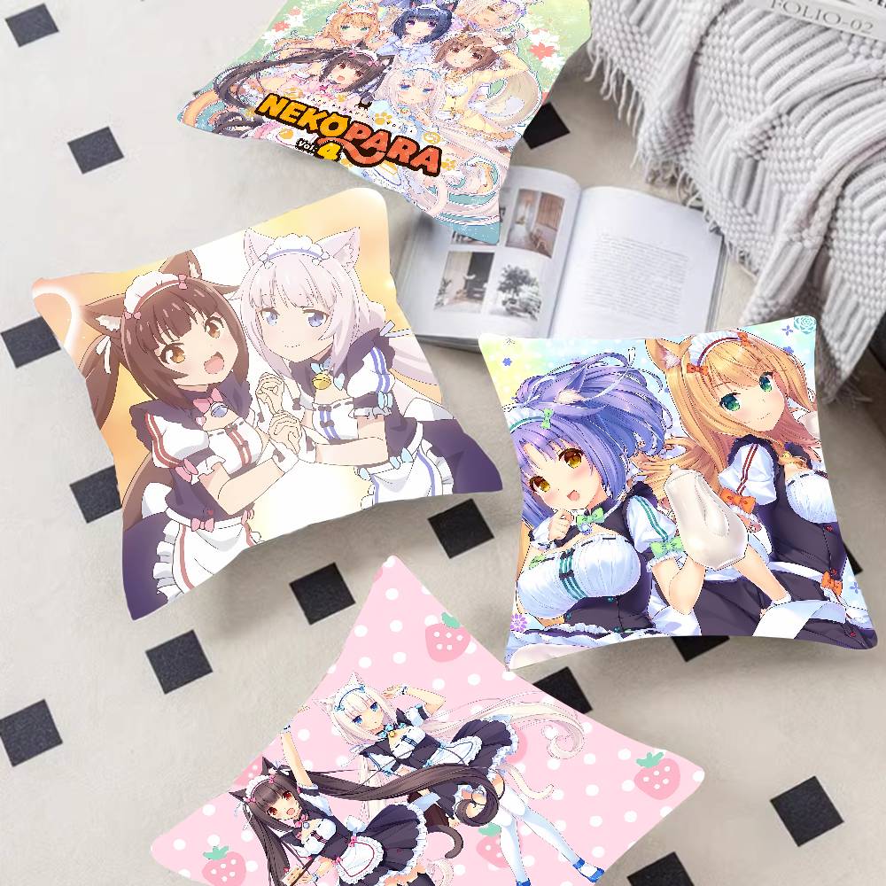 애니메이션 귀여운 N-Nekopara 쿠션 커버 부드러 - Home.Textiles Cushion 리뷰 및 가격